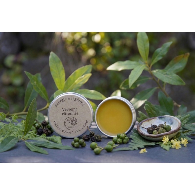 Parfum solide verveine citronnée